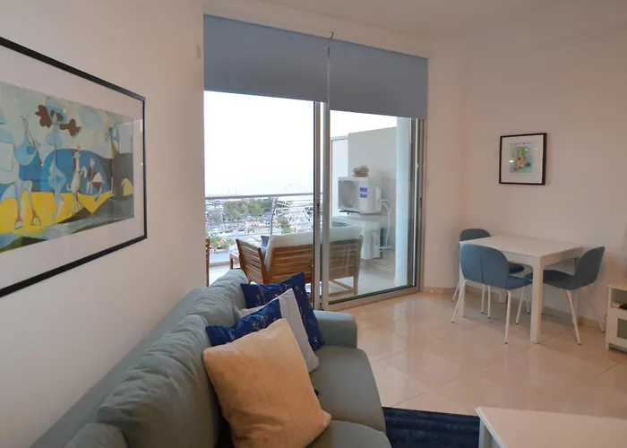 Awesome Sea & Marina View Center 1 Bdr Flat * Larnaca